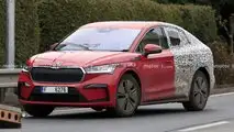 Skoda Enyaq GT (2021) auf neuen Erlkönigbildern