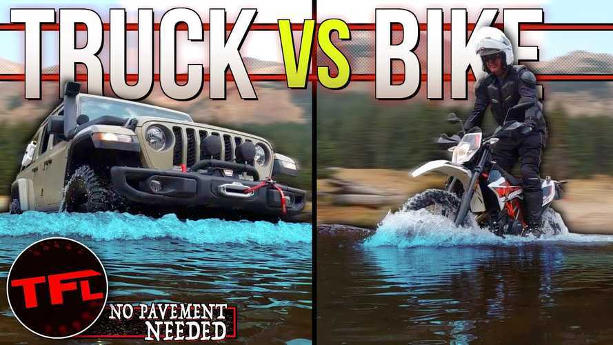 Mountain Off-Road-Off: KTM 690 Enduro Vs. Jeep Gladiator