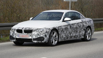 BMW 4-Series Convertible spy photo 18.04.2013