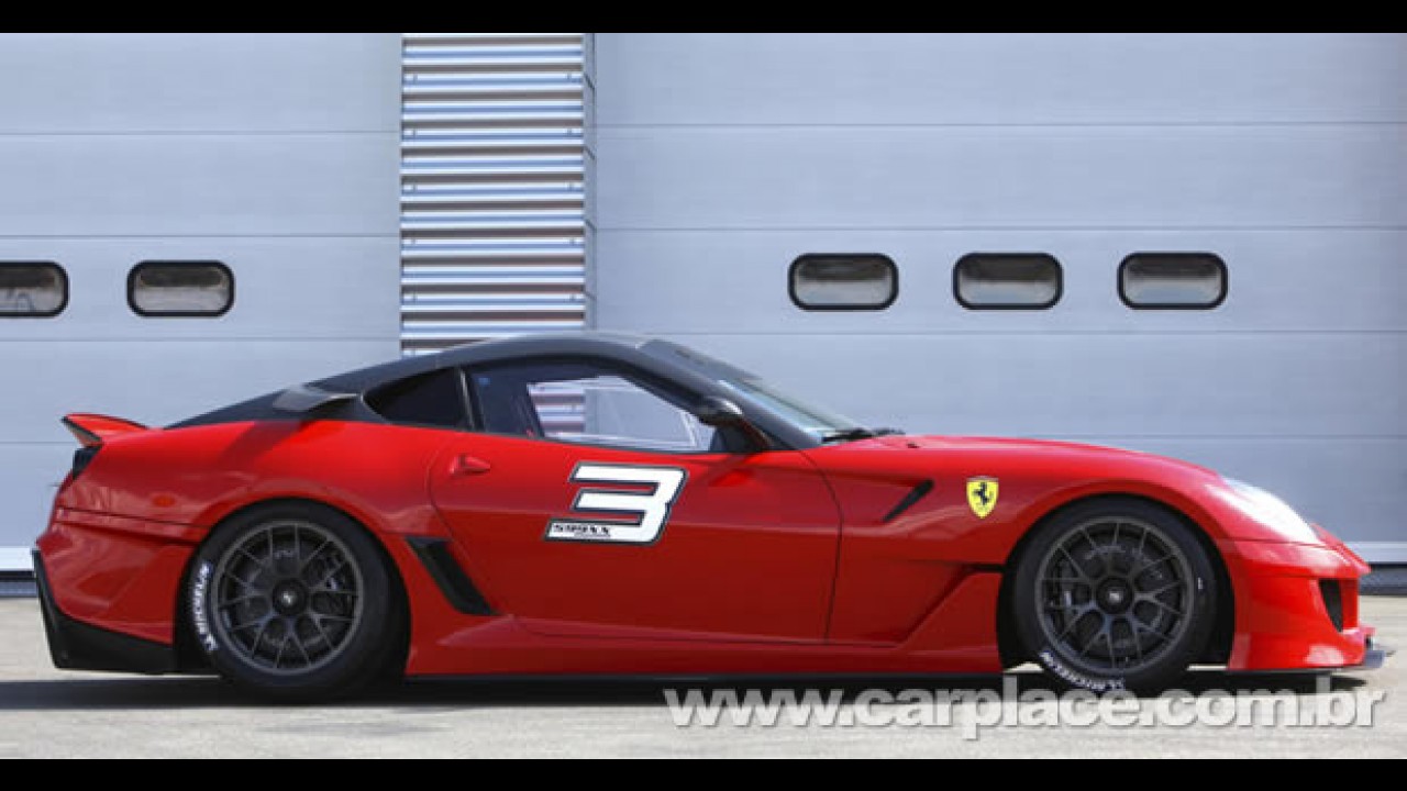 Ferrari 599XX 2010 - Reveladas novas imagens do esportivo de 700cv com tecnologia de F1