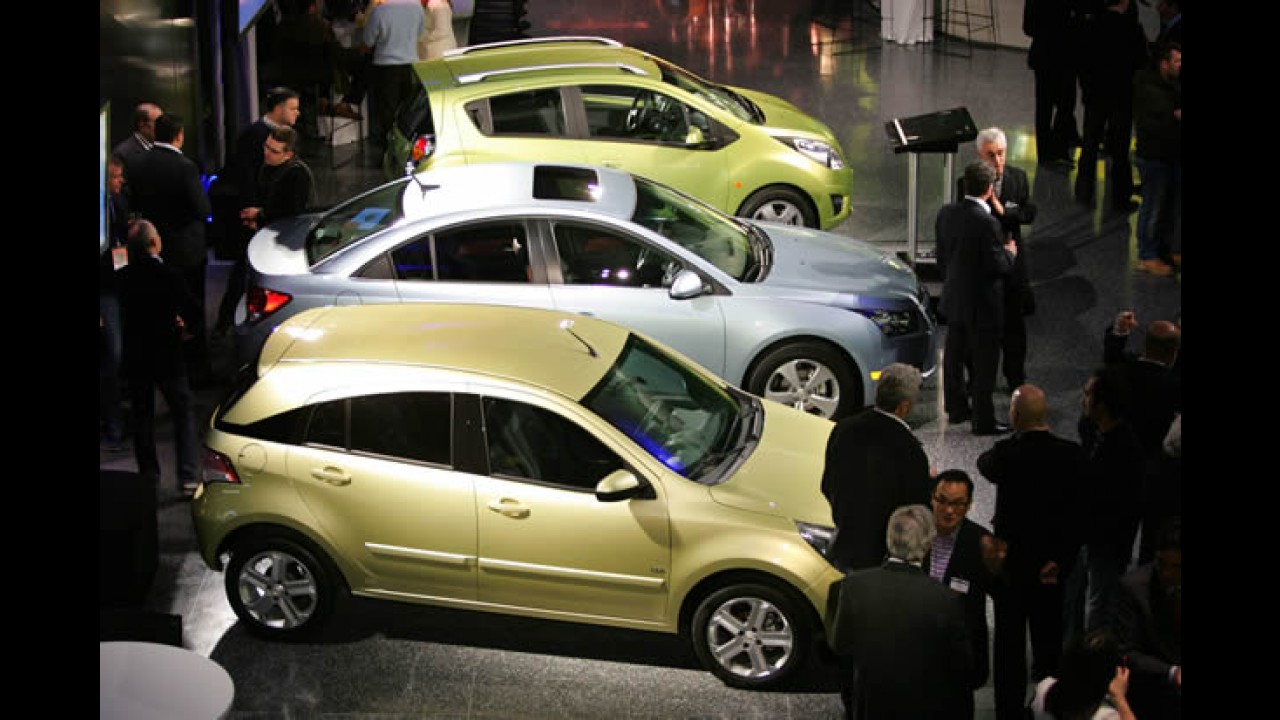Salão Detroit: Chevrolet mostra Agile ao lado de dois futuros lançamentos brasileiros