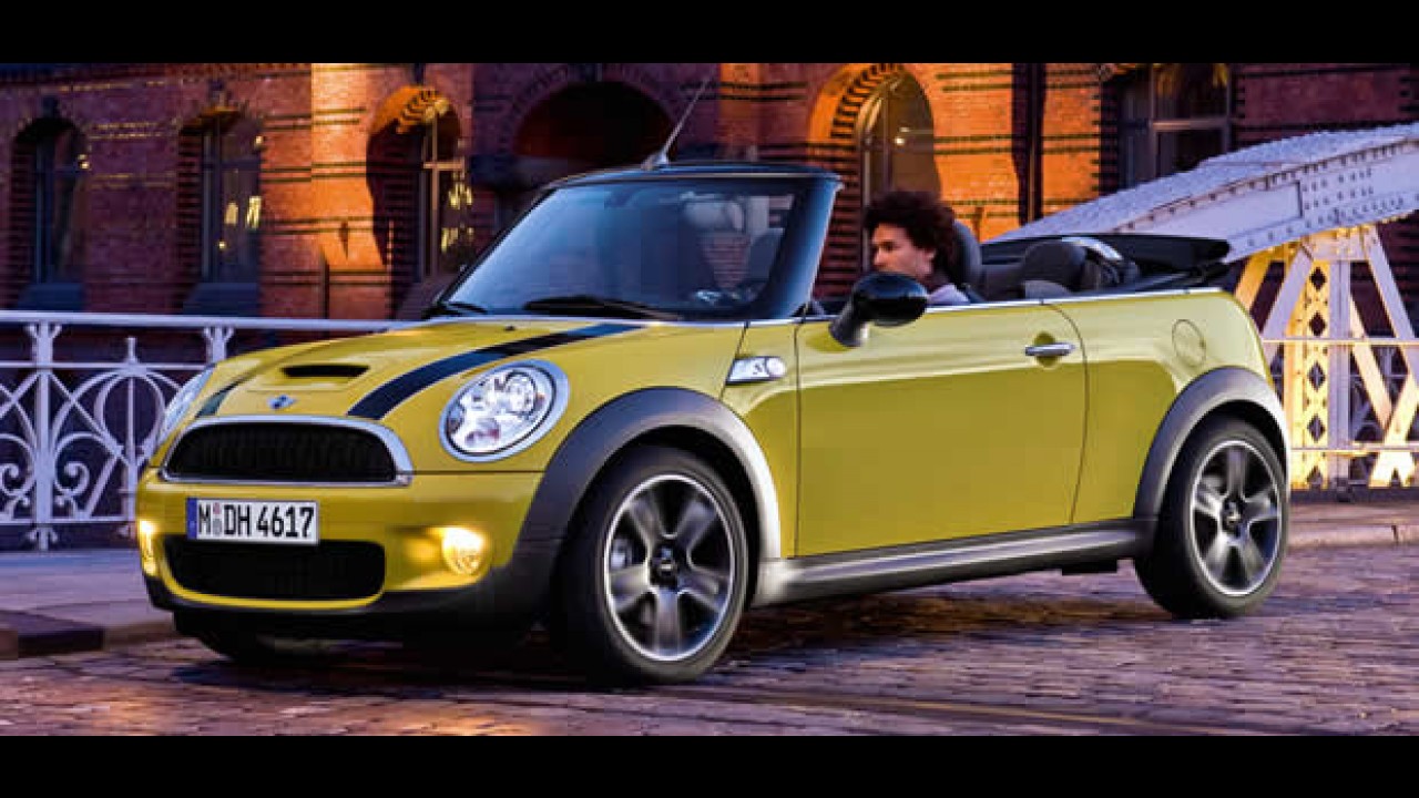 MINI Cooper S Cabrio com motor 1.6 16V turbo de 175 cv chega semana que vem no Brasil