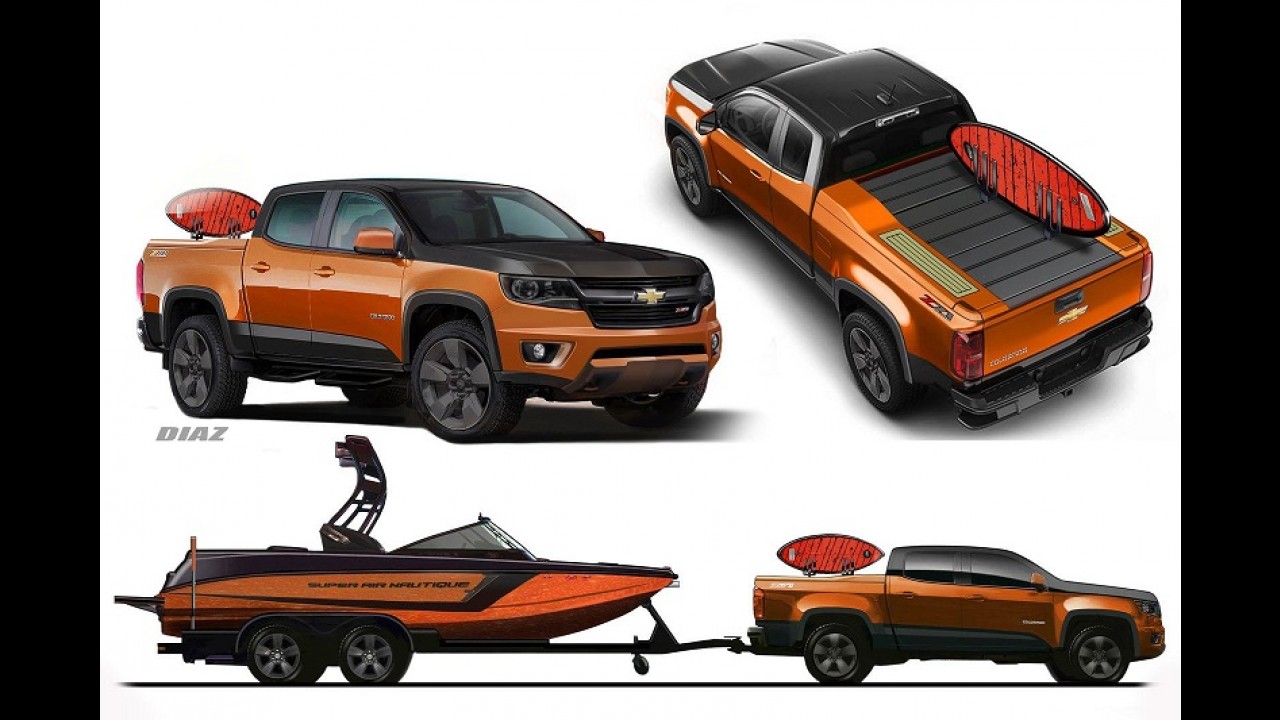 Chevrolet Colorado versão Nautique também é apresentada no SEMA Show