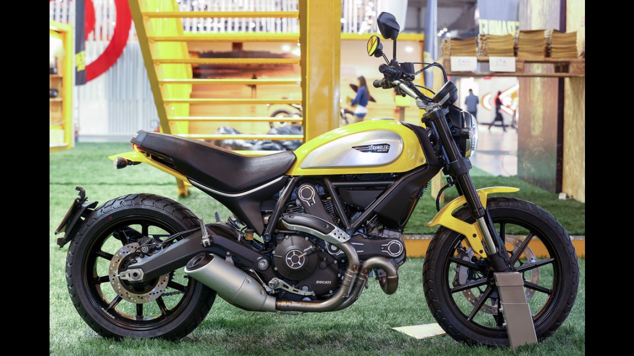 Ducati Scrambler, no Brasil em 2015, é eleita moto mais bela do Salão de Milão