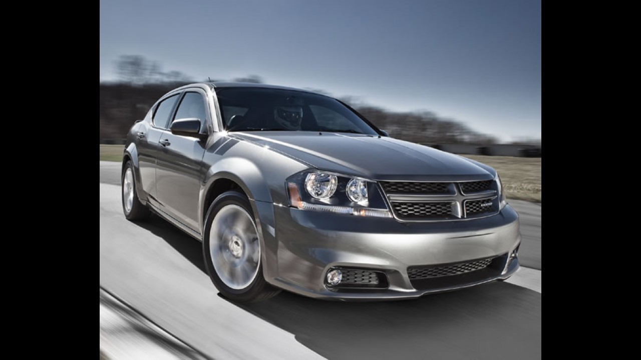Dodge Avenger 2012 ganha versão V6 nos Estados Unidos
