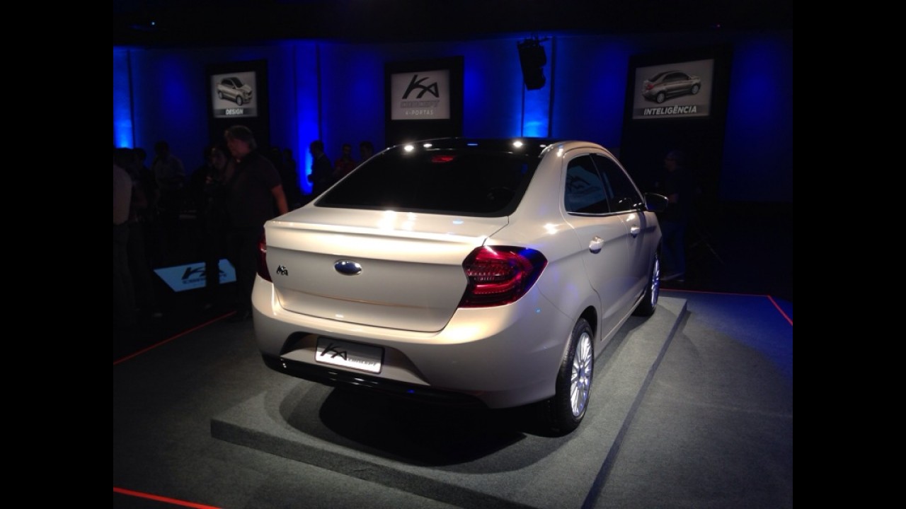 Ford revela conceito do inédito Ka Sedan, que vem brigar com Prisma e HB20S