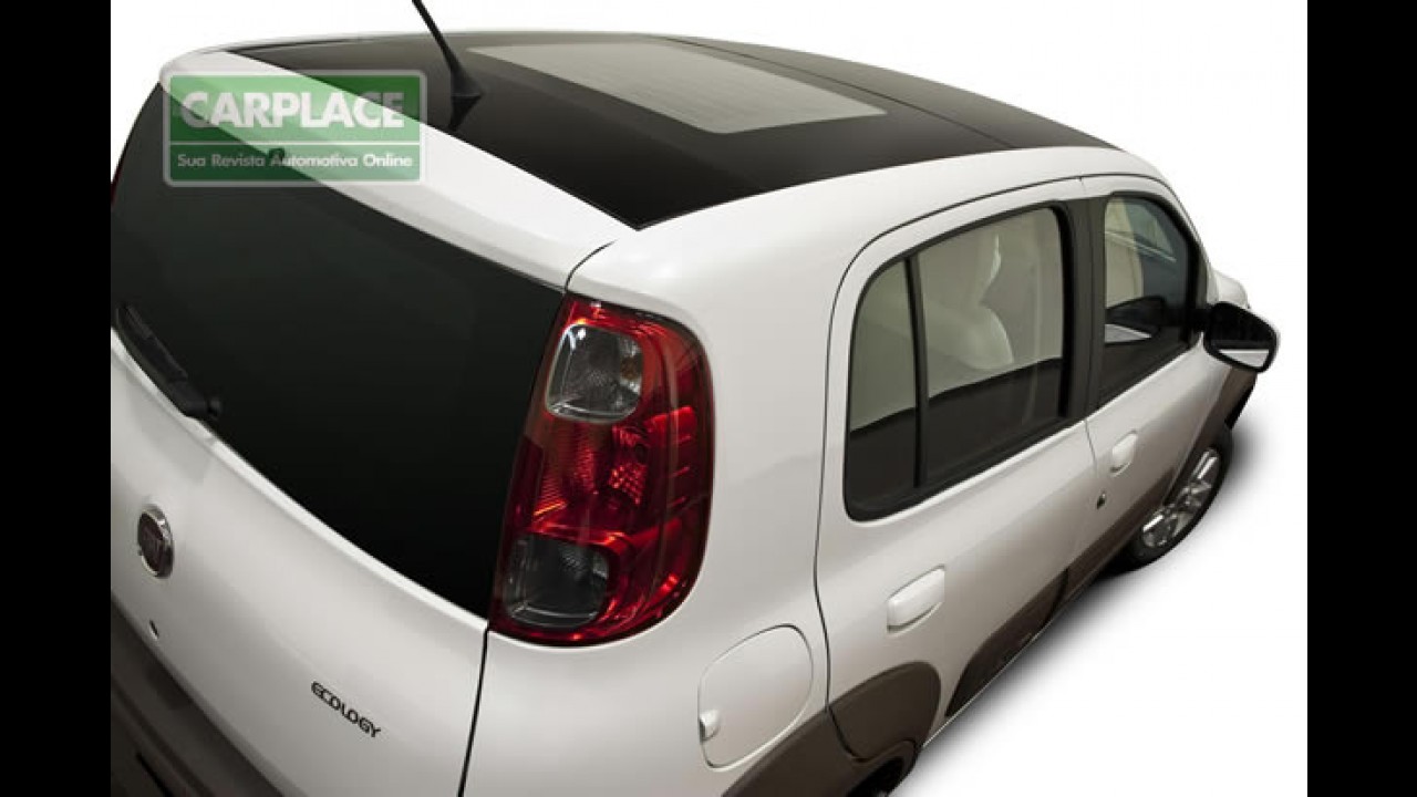 Fiat Uno Ecology - Conceito tem sistema Stop&Start e teto que capta energia solar