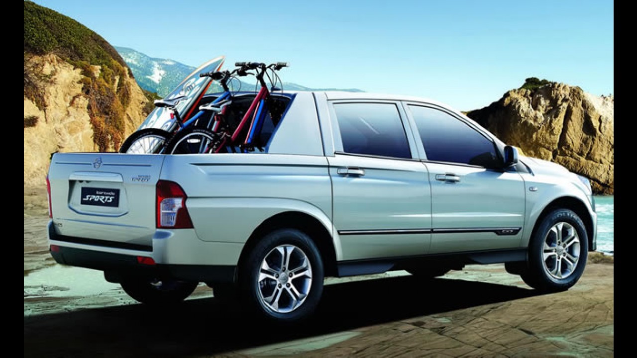 SsangYong Korando Sports 2013 confirmado no Reino Unido