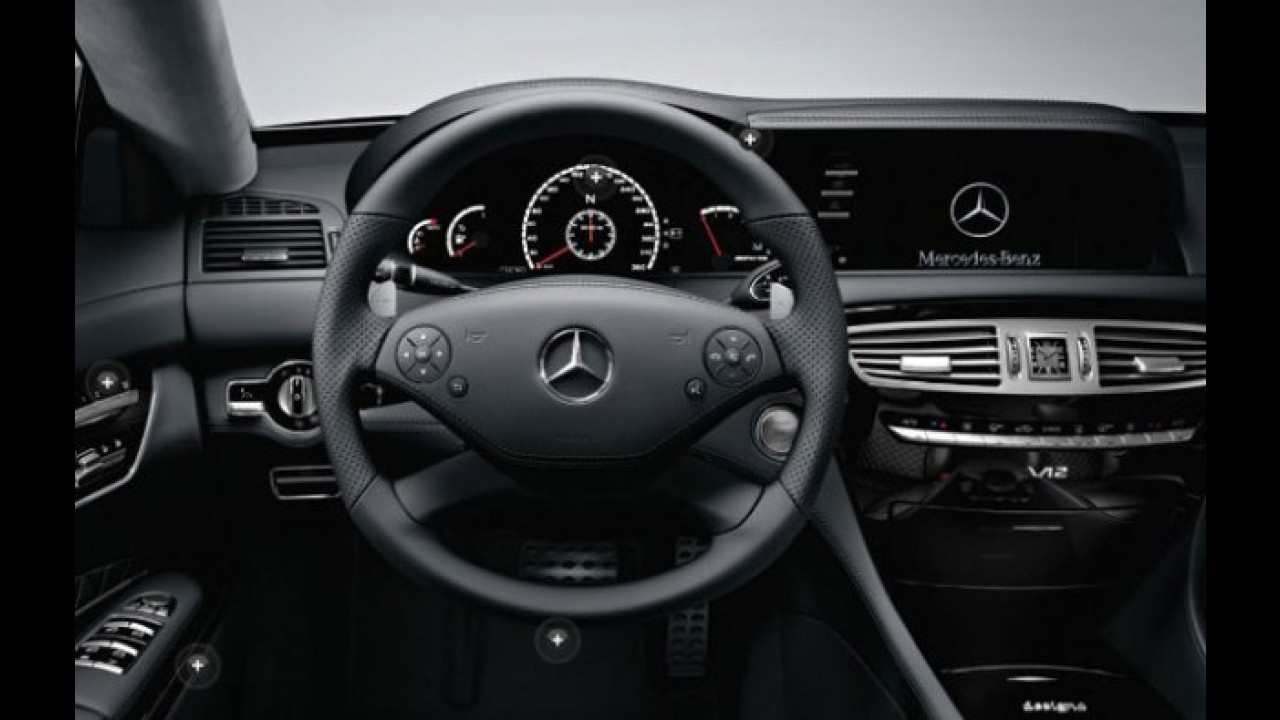 Imagens do novo Mercedes CL AMG vazam na internet