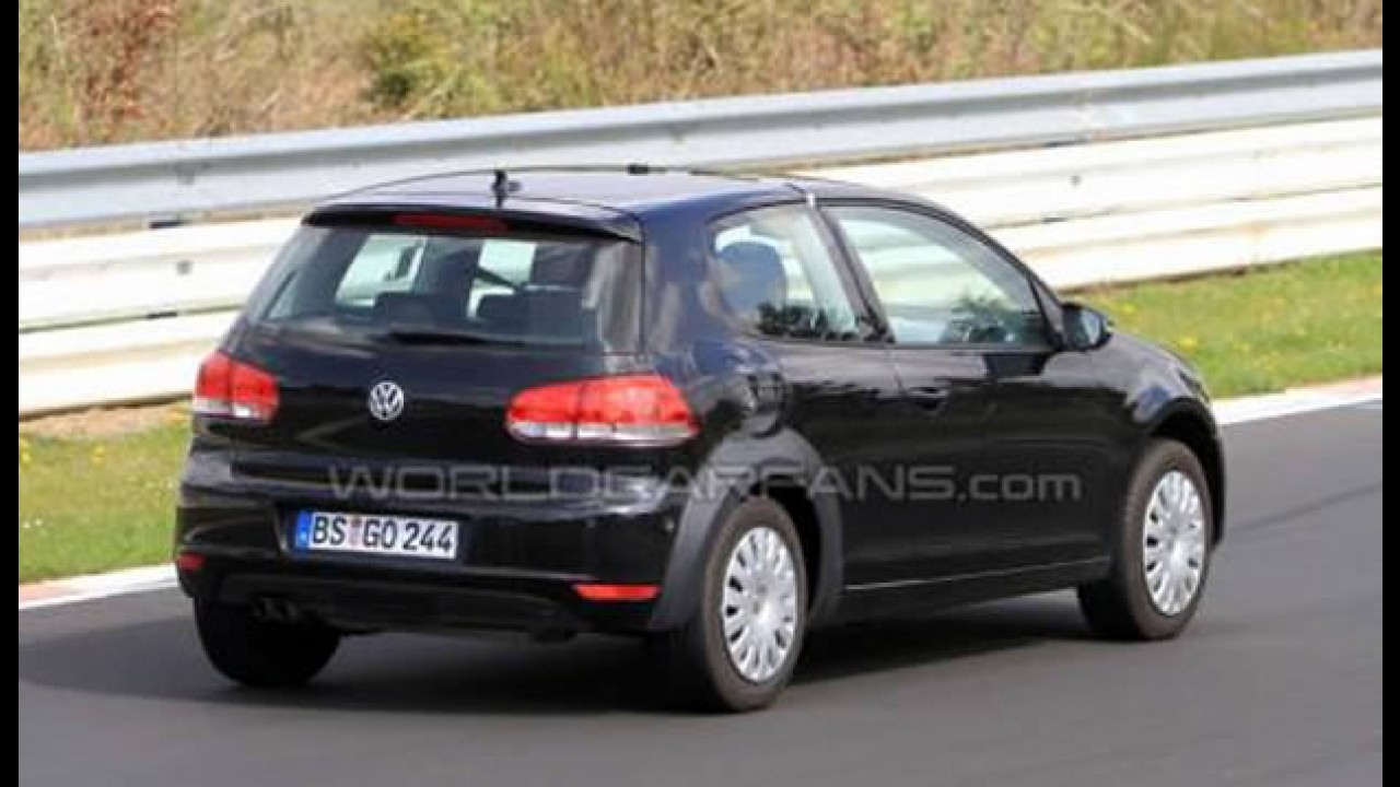 Segredo!! Novo Golf VII é flagrado em testes no Brasil