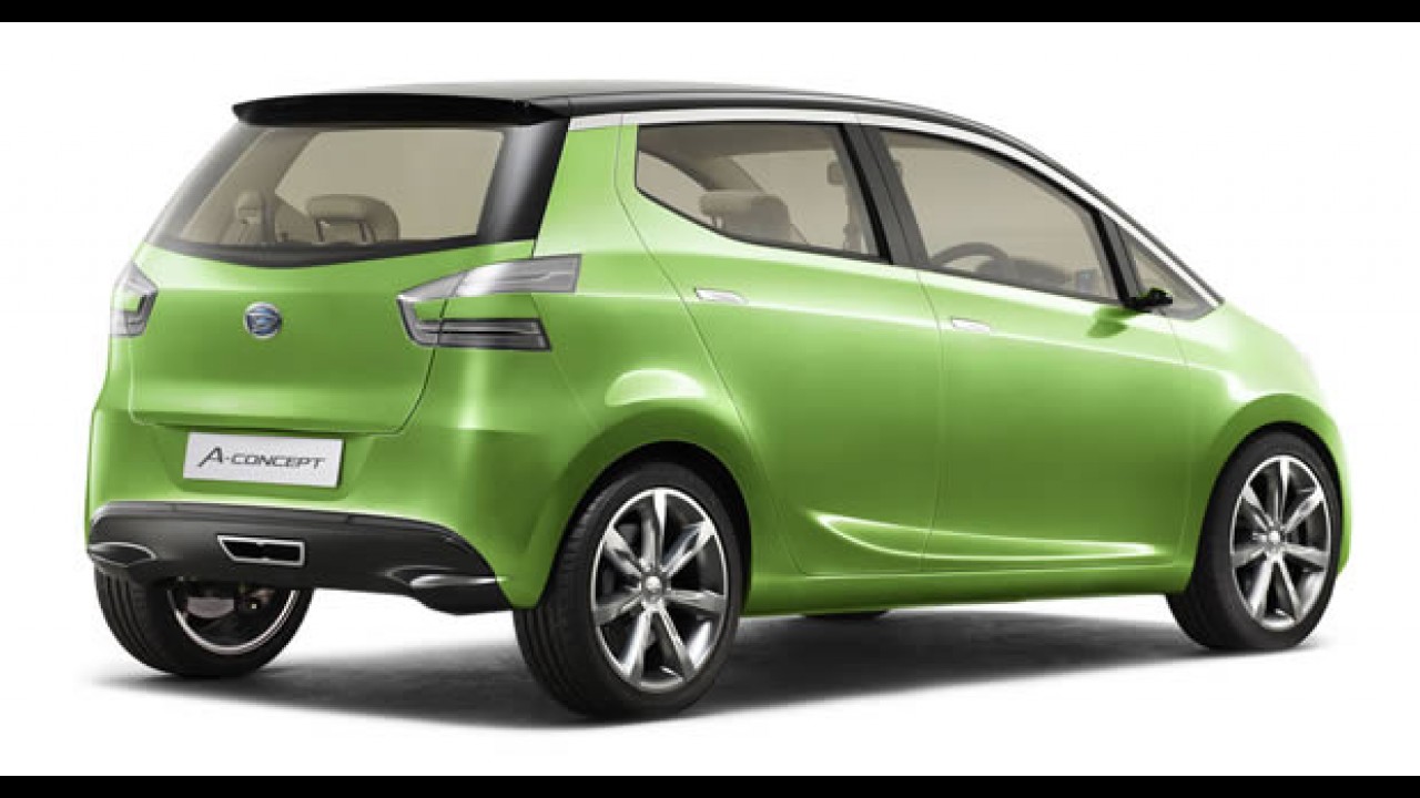 Daihatsu revela o moderno A-Concept - Protótipo tem consumo de 30 km/litro
