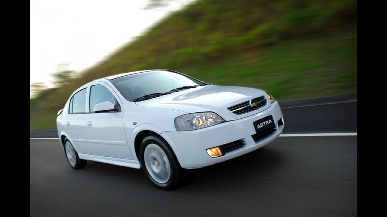 Astra, Corsa Sedan e Vectra já não estão mais disponíveis no site da Chevrolet