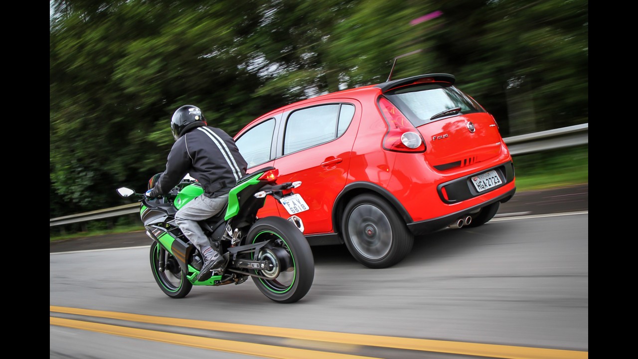 Diversão "barata": Palio Sporting e Ninja 300 são passaporte para esportividade