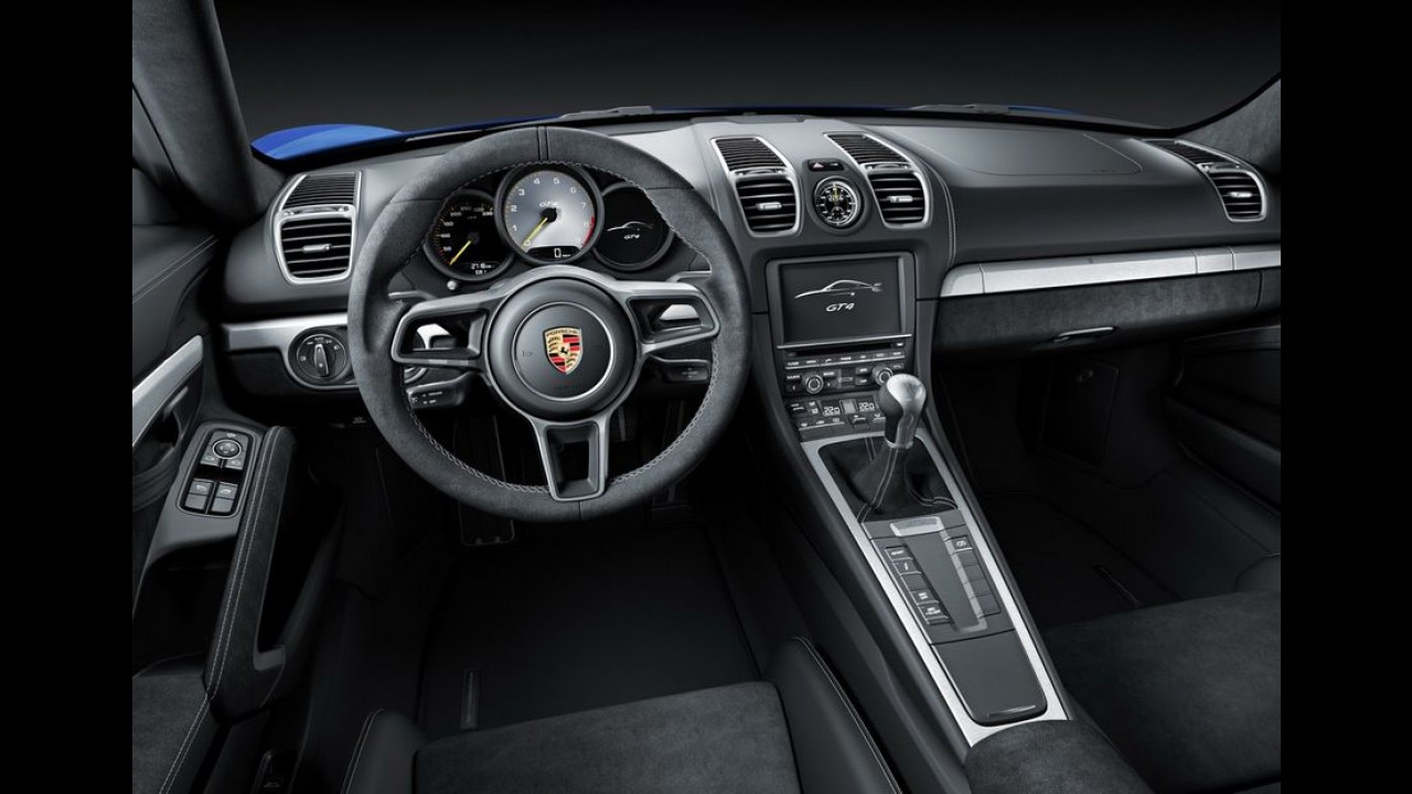 Porsche Cayman GT4 chega com motor do Carrera S e itens do 911 GT3 - veja fotos
