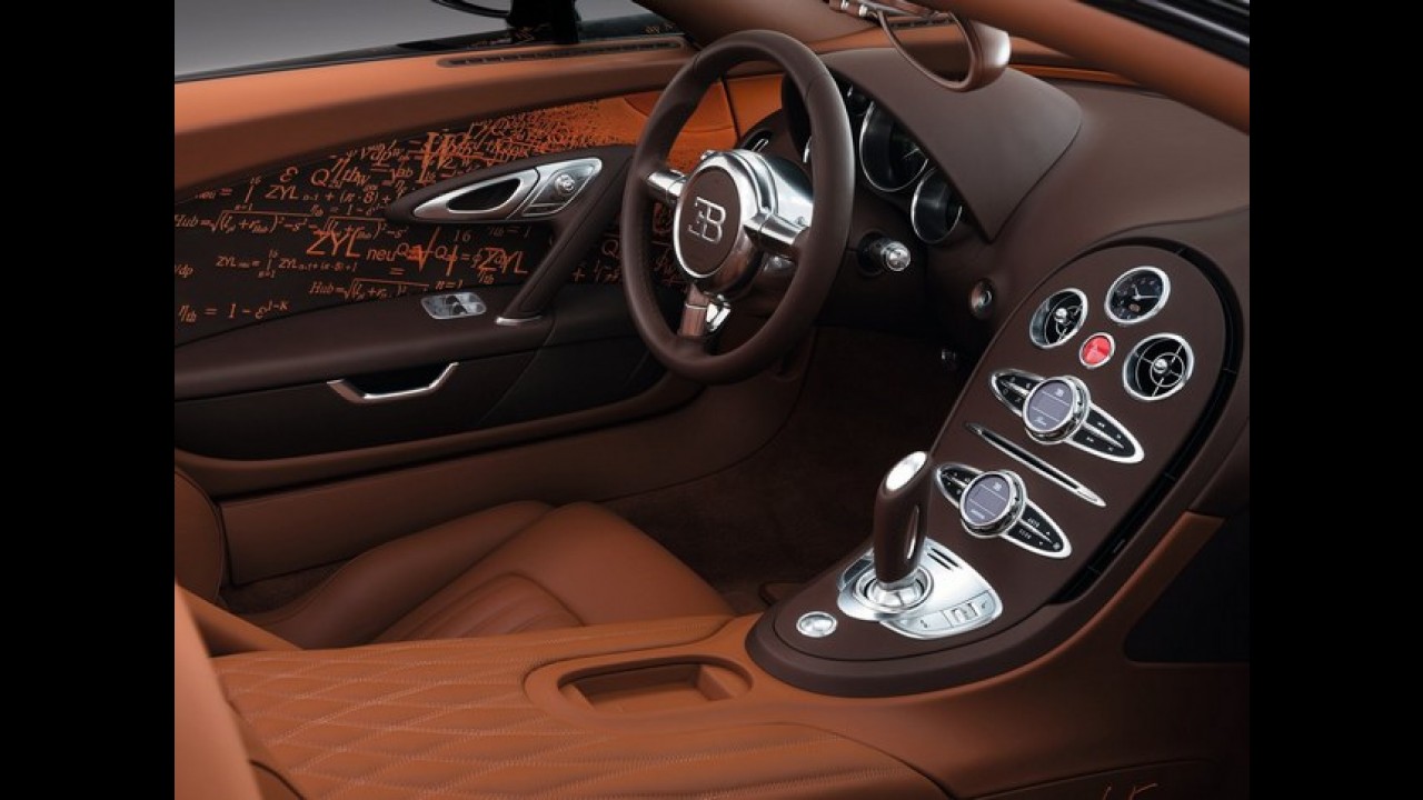 Bugatti Veyron Grand Sport edição especial Venet é matemática pura