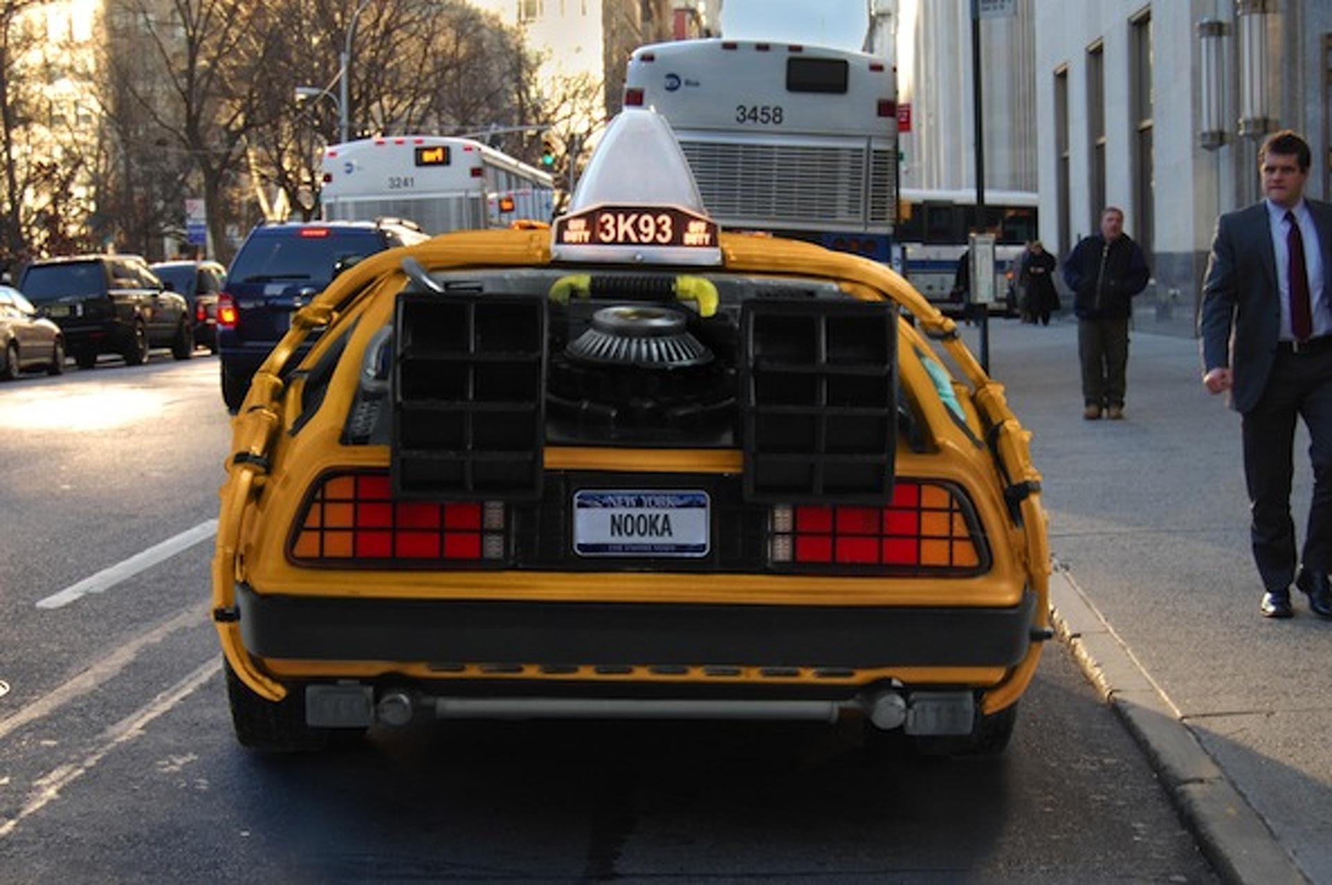 Great Scott! DeLorean Taxi Brings Us Back to 1985