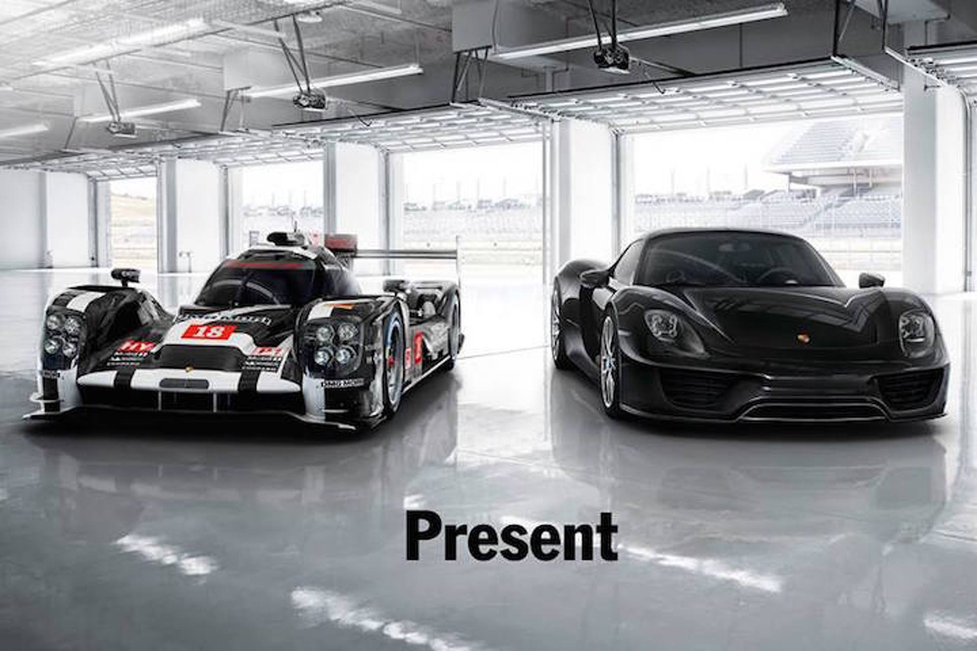 Porsche Celebrates Historic Le Mans Win by Teasing a New Sports Car