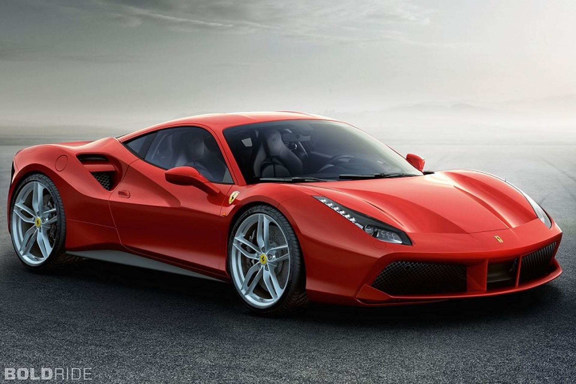 2017 Ferrari 488 GTB Scuderia Rendering Looks Mighty Fine