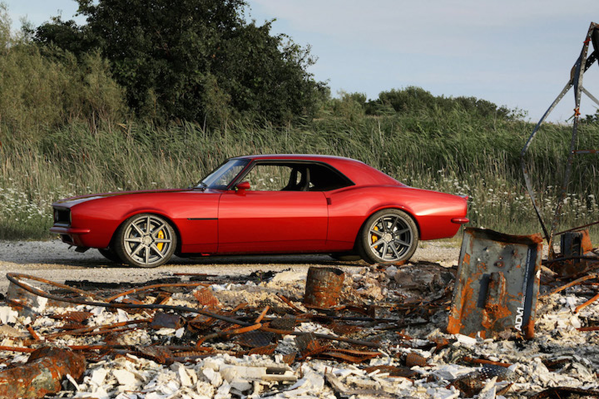 This 1968 Chevrolet Camaro is Rocking Some Aftermarket Wheels Hard