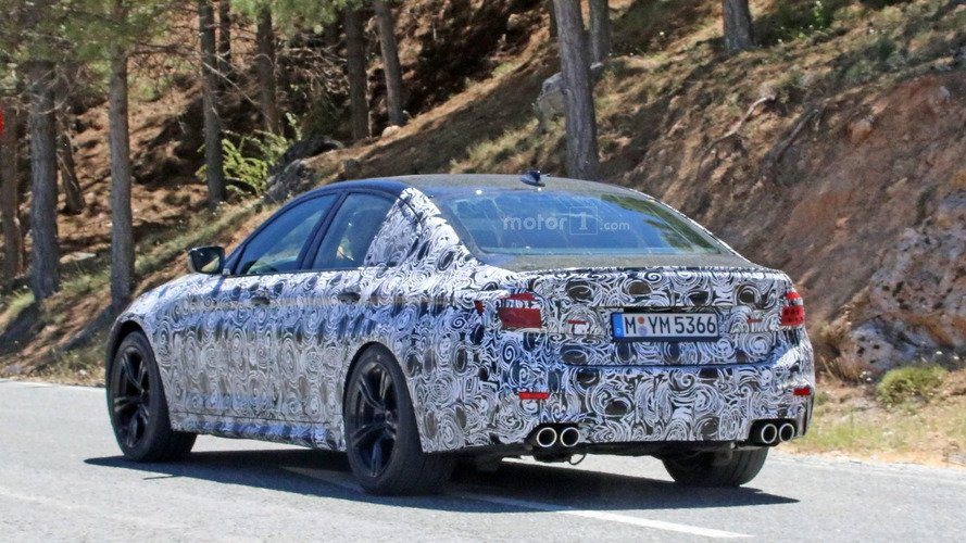 2018 BMW M5 casus fotoğrafı