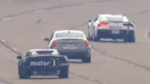 Mid-engine Corvette prototype spy photo