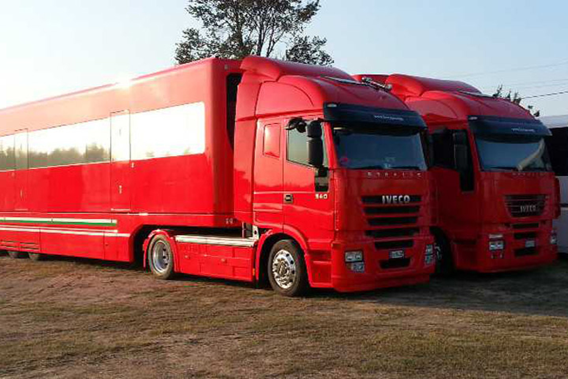 Give these Ferrari F1 Trailers a New Home