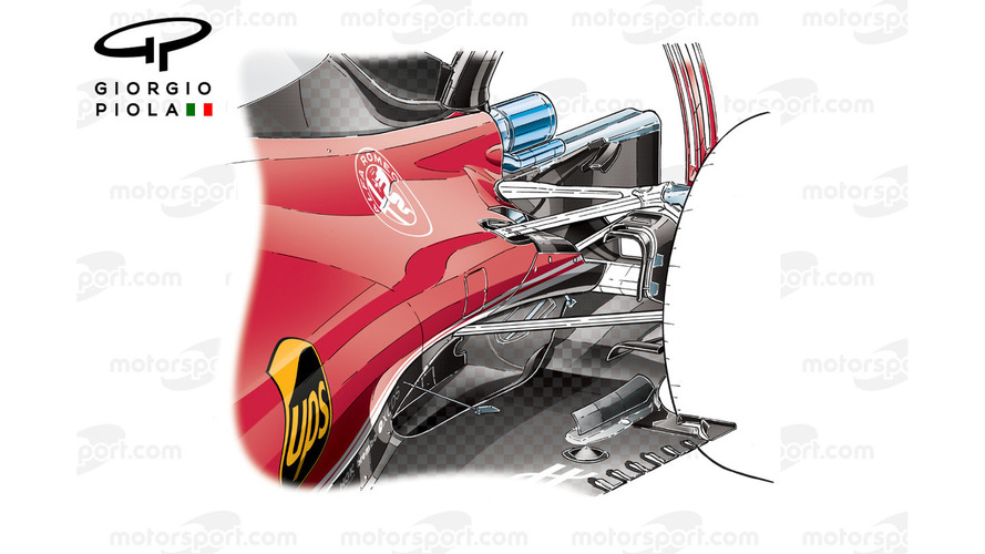 Ferrari SF16H side pods, Canadian GP