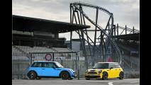 Blaugelbe Mini-Twins