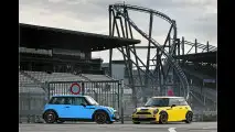 Blaugelbe Mini-Twins