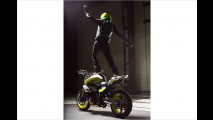 Stunt-Motorrad mit Samba im Blut