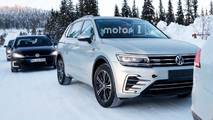 VW Tiguan PHEV als Erlkönig