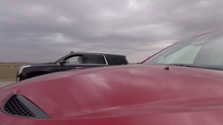 Hennessey Escalade Vs. Jeep Trackhawk