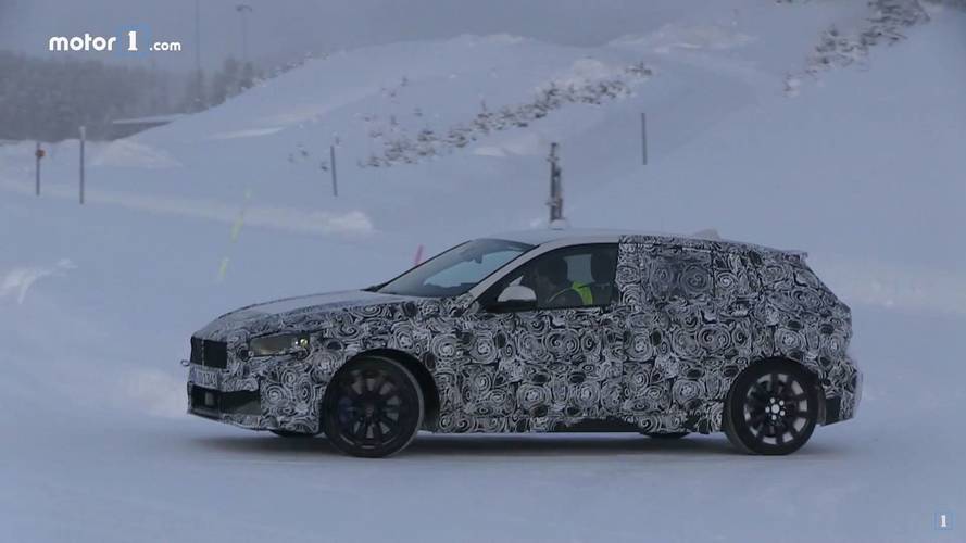 BMW 1 Series Spied