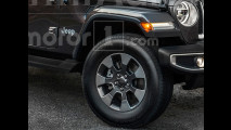 Jeep Wrangler, il rendering