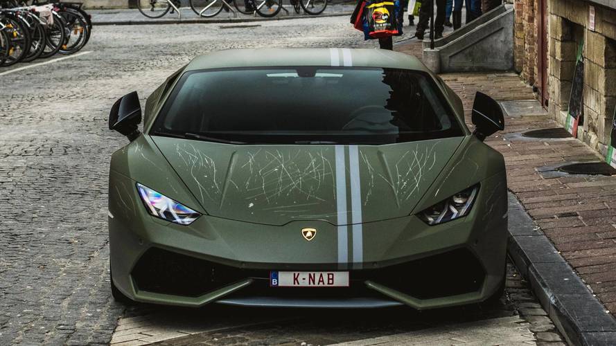 This Keyed Lamborghini Huracan Avio Is Hard To Look At