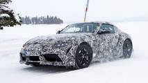2018 Toyota Supra spy photo with less camo