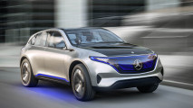 Mercedes EQC als Erlkönig