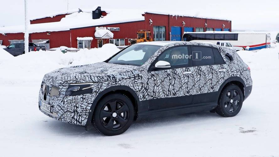 Mercedes-Benz EQ C New Spy Photos