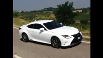 Lexus RC Hybrid, test di consumo reale Roma-Forlì 020