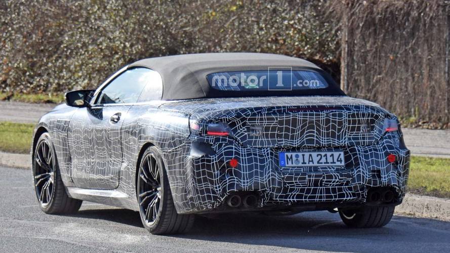 2019 BMW M8 Convertible Spy Photo