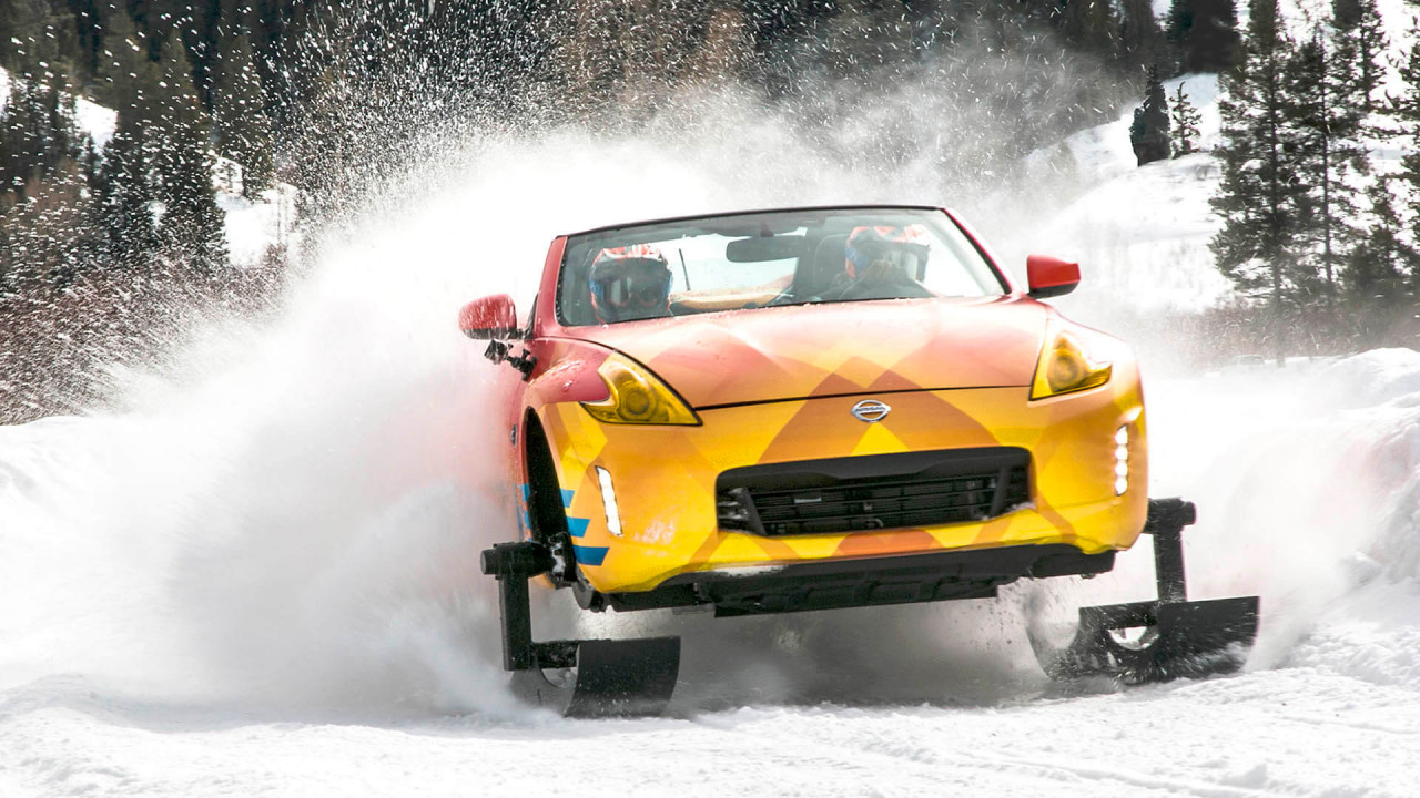 Nissan zeigt völlig irres 370Z-Scheemobil