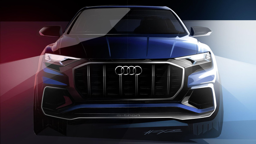 Audi Q8 E-tron teaser