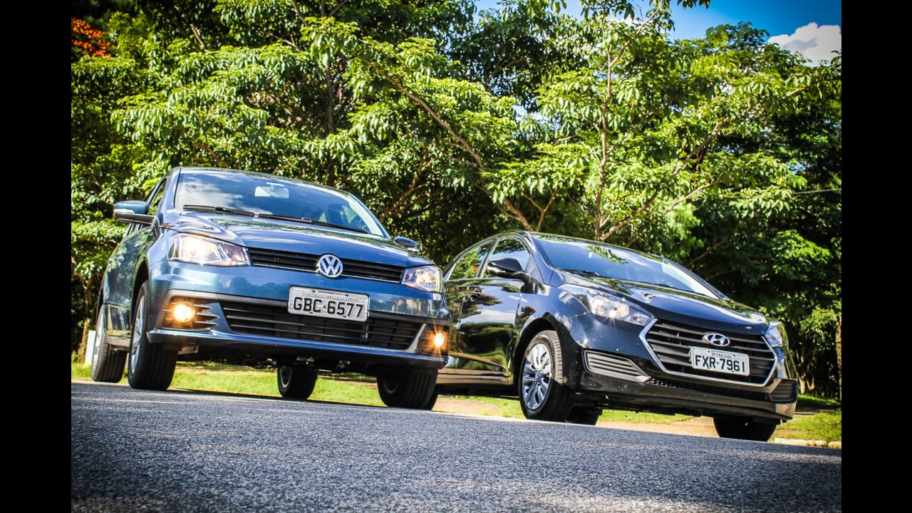 Teste CARPLACE: VW Gol 2017 tenta revanche contra o Hyundai HB20