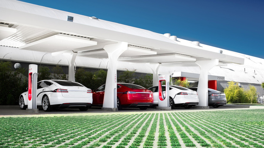 Tesla Supercharger Network