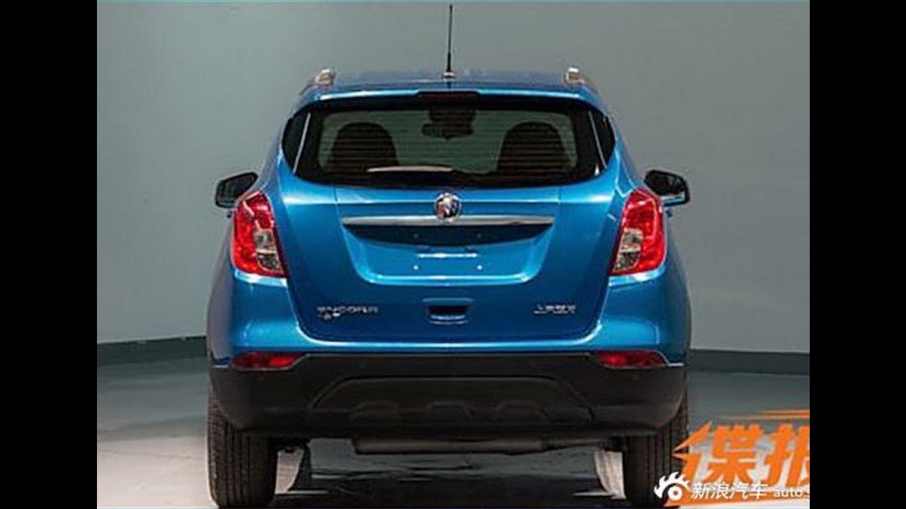 Irmão rico do Tracker, Buick Encore 2017 tem primeiras fotos vazadas
