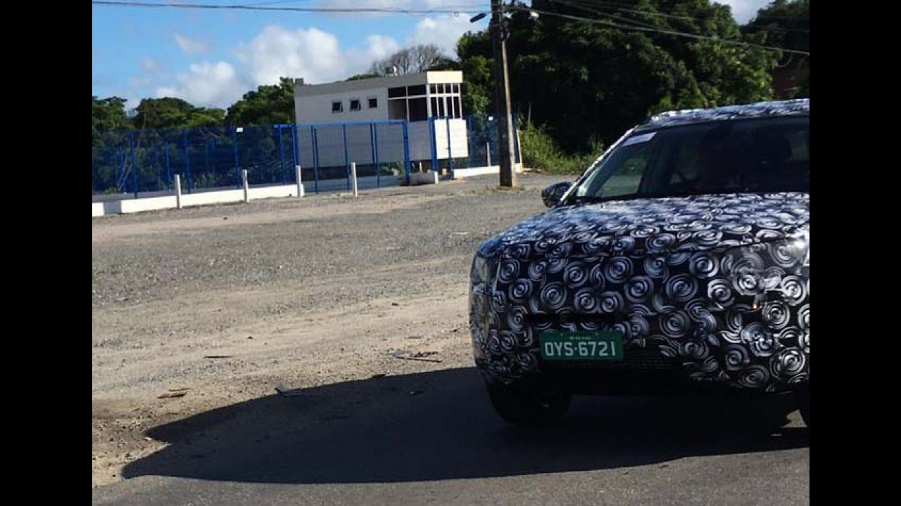 Flagra! Novo Jeep Compass nacional é pego em Pernambuco