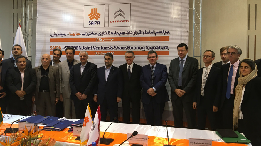 Dossier voitures françaises en Iran