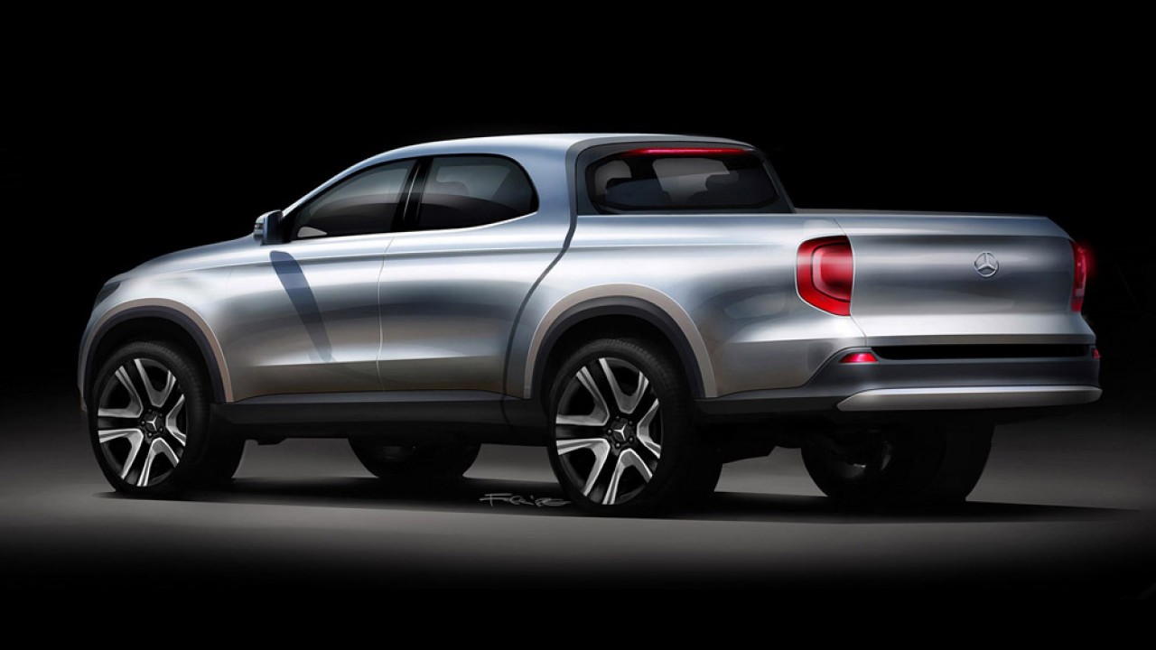 Mercedes-Benz GLT: inédita picape média terá detalhes revelados em outubro