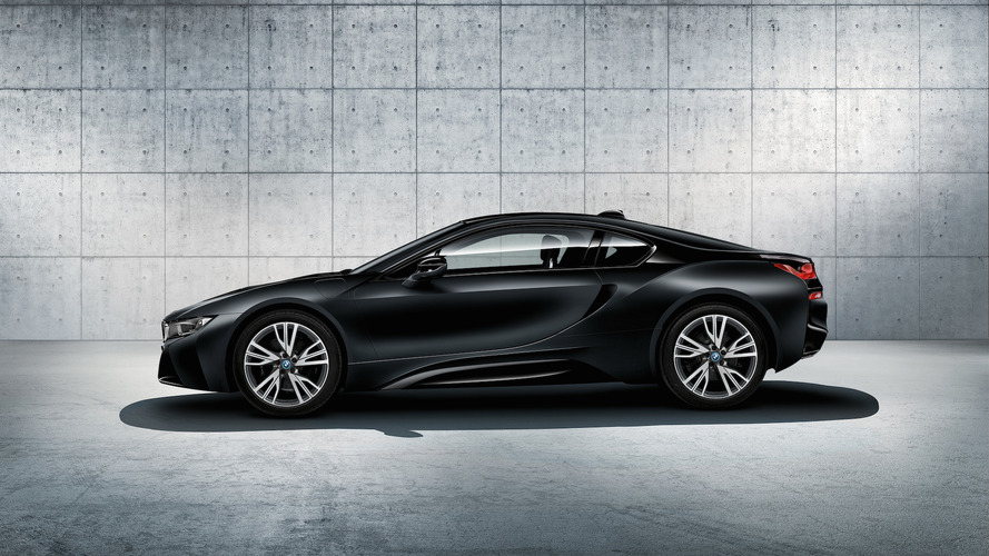 BMW i8 Protonic Frozen Black ve Yellow