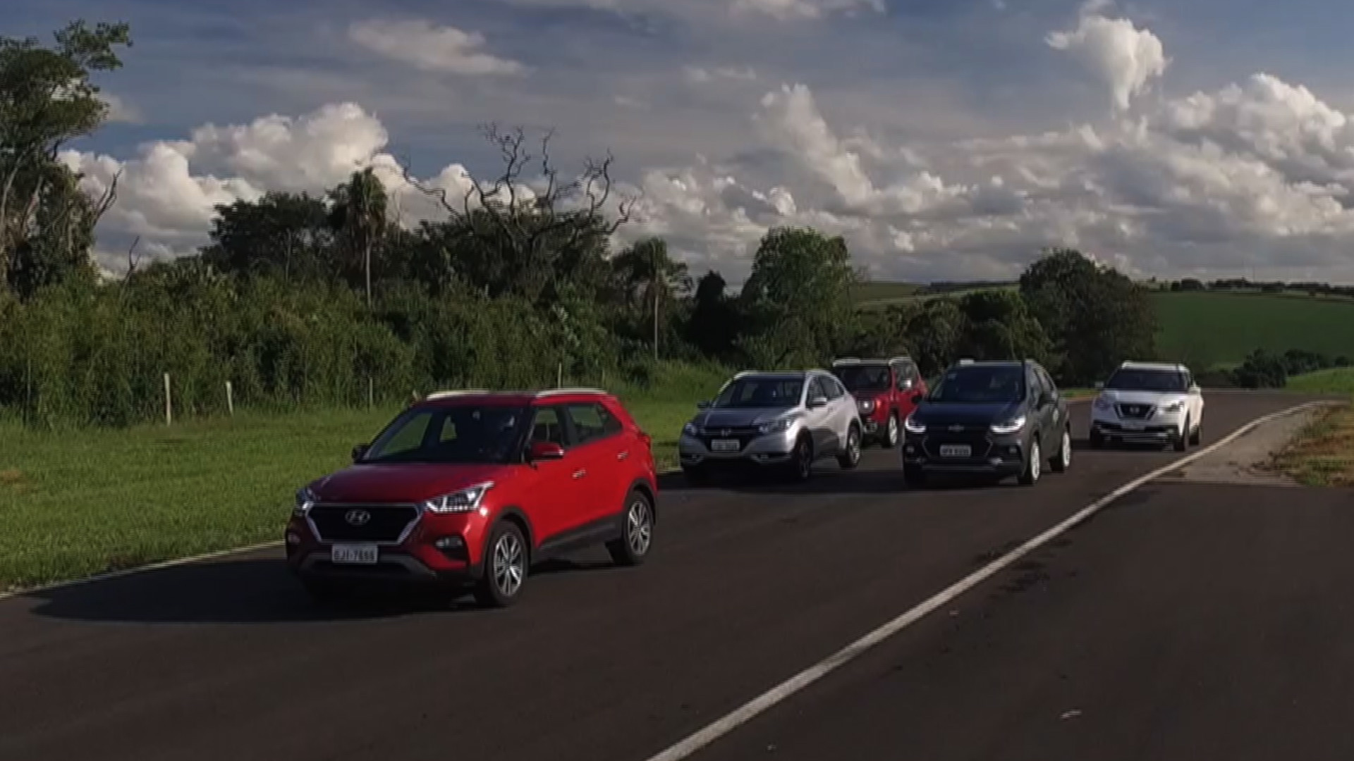SUVs Hyundai Creta x Chevrolet Tracker x Nissan